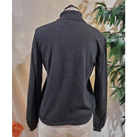 Brooks Brothers Black Turtleneck Sweater - Picture 3 of 8
